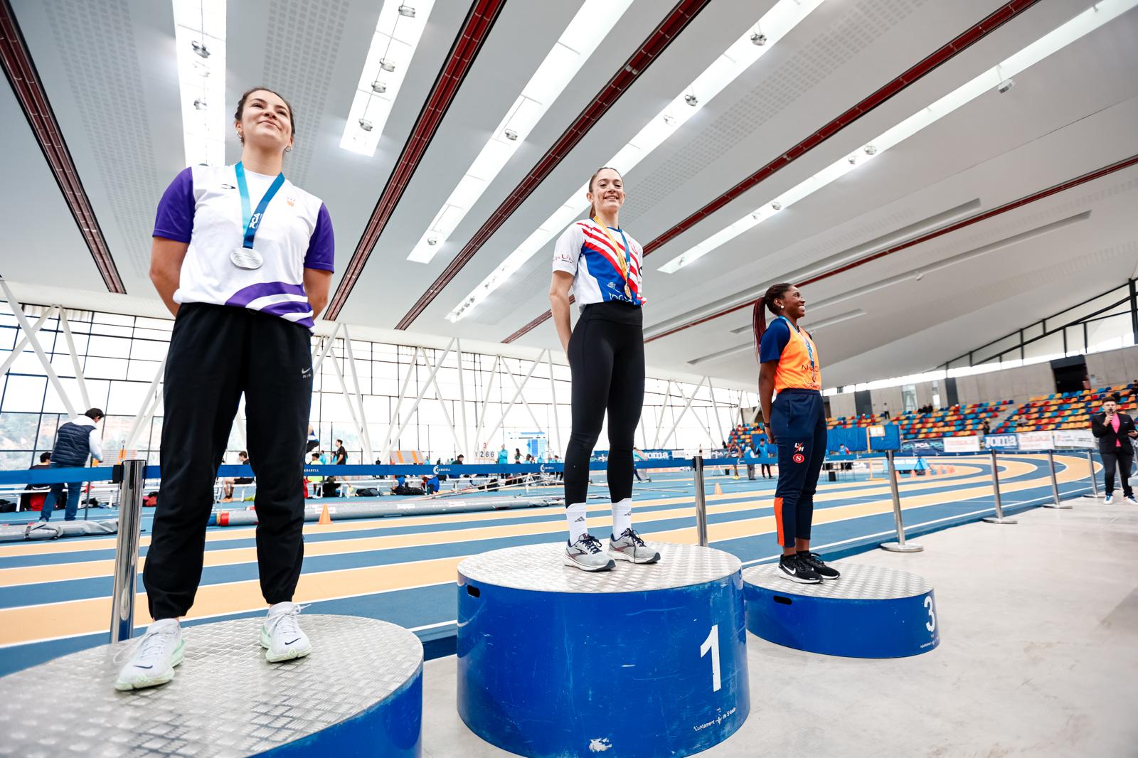 Gran actuació dels atletes en el Campionat de Catalunya Absolut