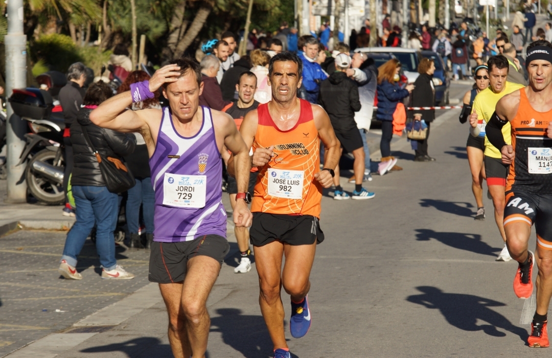 Jordi Sentís confirma el seu estat de forma a la 37a Mitja Marató de Sitges