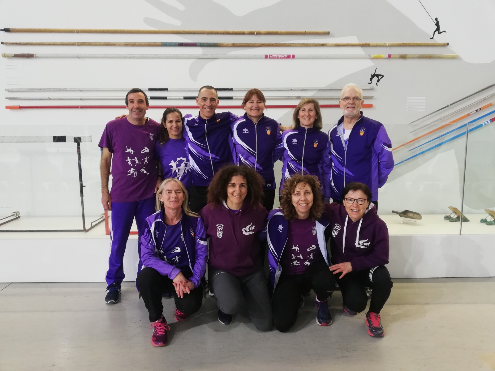Les atletes veteranes del CA Tarragona, quartes de Catalunya