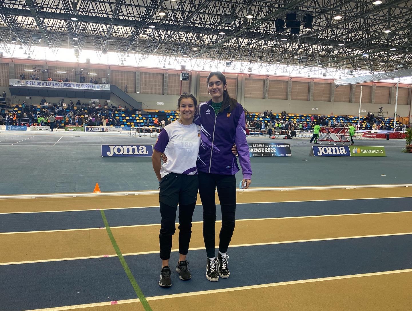 Nuria Caballero i Mireia López, finalistes al Campionat d’Espanya absolut